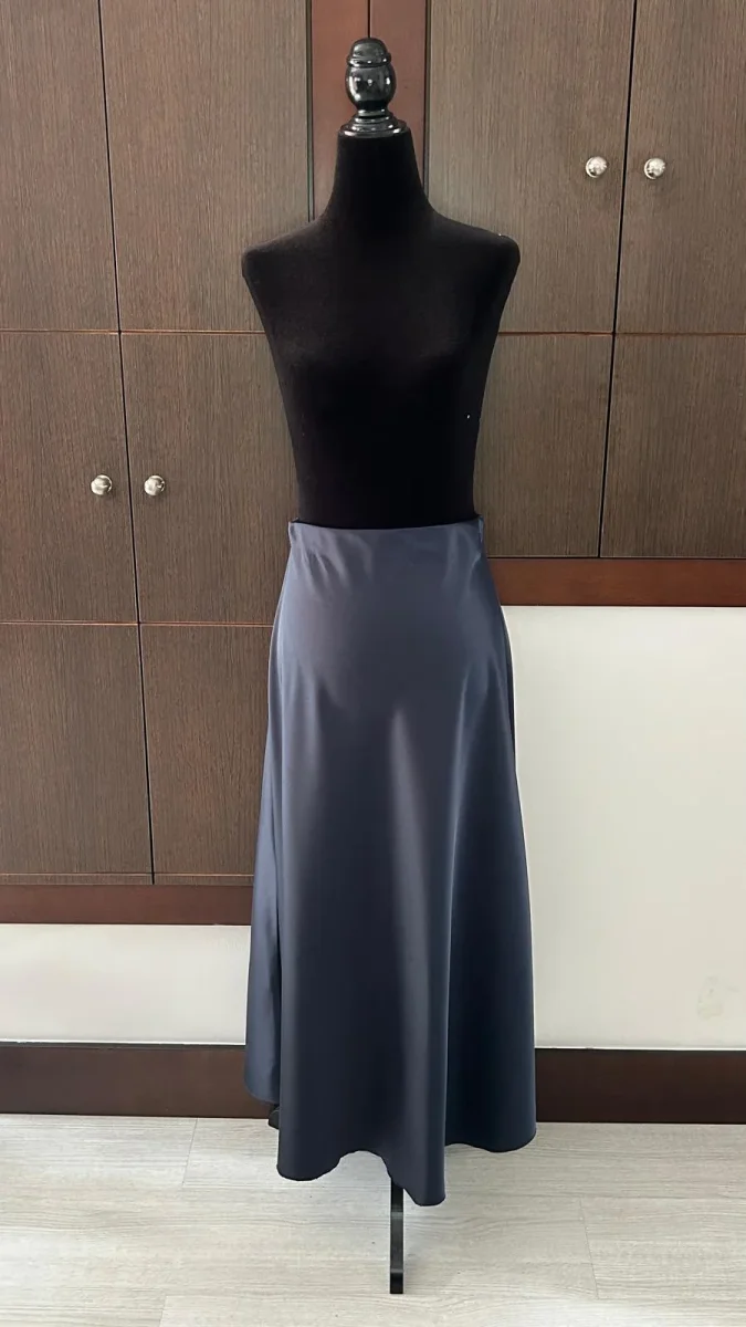 Falda Satinada Midi - Imagen 5