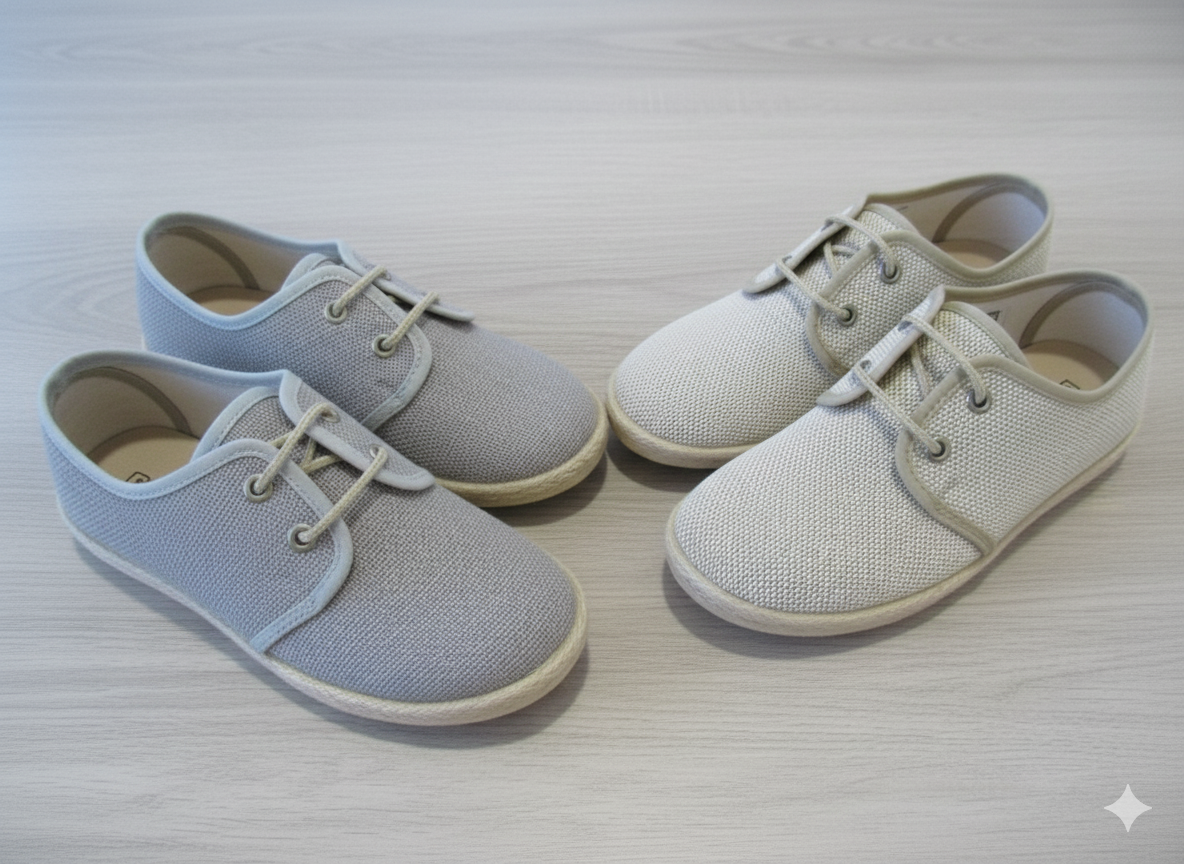 Blucher de lino tokolate - Imagen 6
