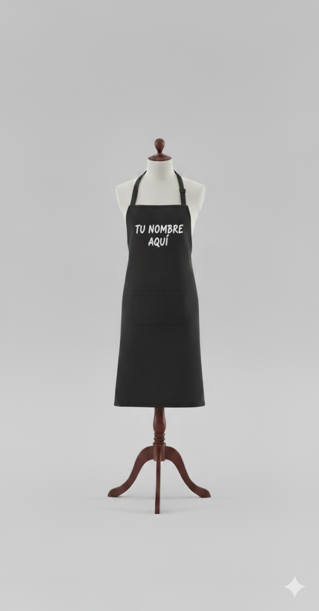 Delantal peto personalizado - Imagen 3