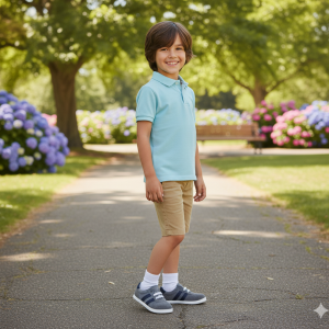 Sneakers niños serraje serratex
