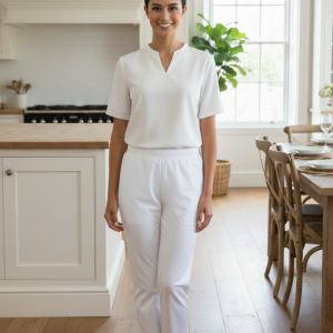 Pantalón blanco servicio