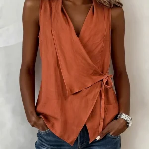 Loretta | Blusa sin mangas