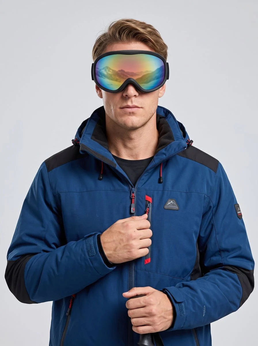 Large Field Magnetic Anti‑Fog Ski Goggles - Imagen 4