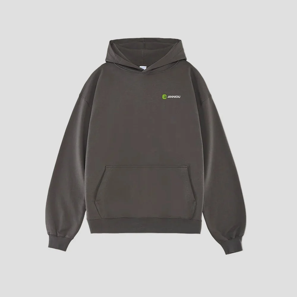 Oversized Heavyweight French Terry Hoodie - Imagen 2