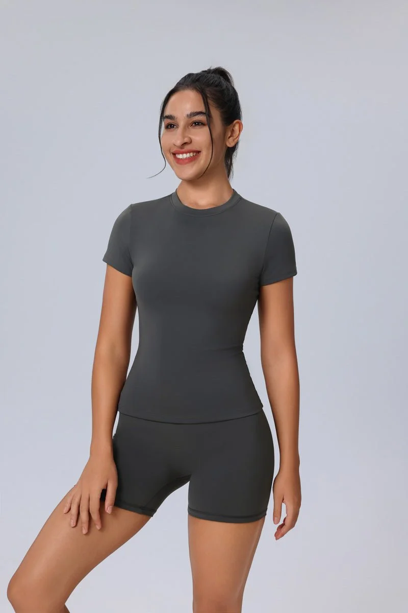 Short Sleeve Yoga T-Shirt - Imagen 7
