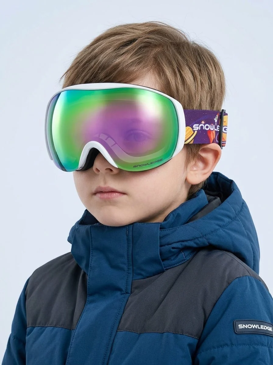 Children Double‑Layer Anti‑Fog Snow Goggles - Imagen 4