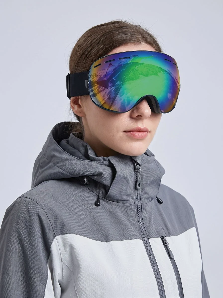 Double‑Layer Anti‑Fog Spherical Ski Goggles - Imagen 6