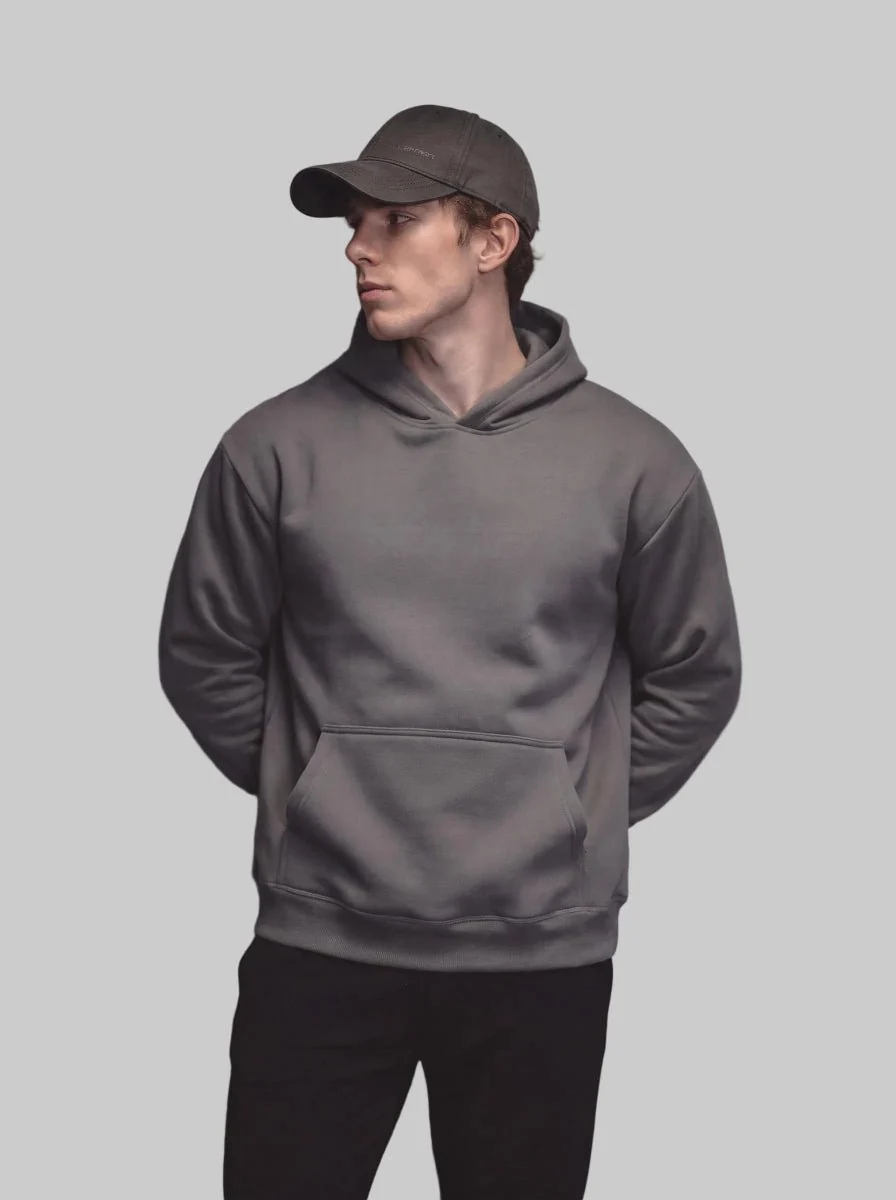 Men's Fleece Hooded Sweatshirt - Imagen 4