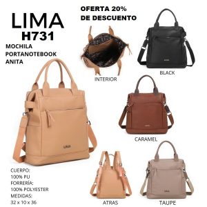H731 MOCHILA PORTANOTEEBOOK ANITA