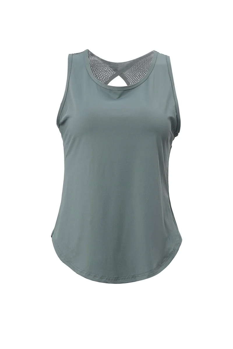 Sleeveless Athletic Yoga Top - Imagen 6