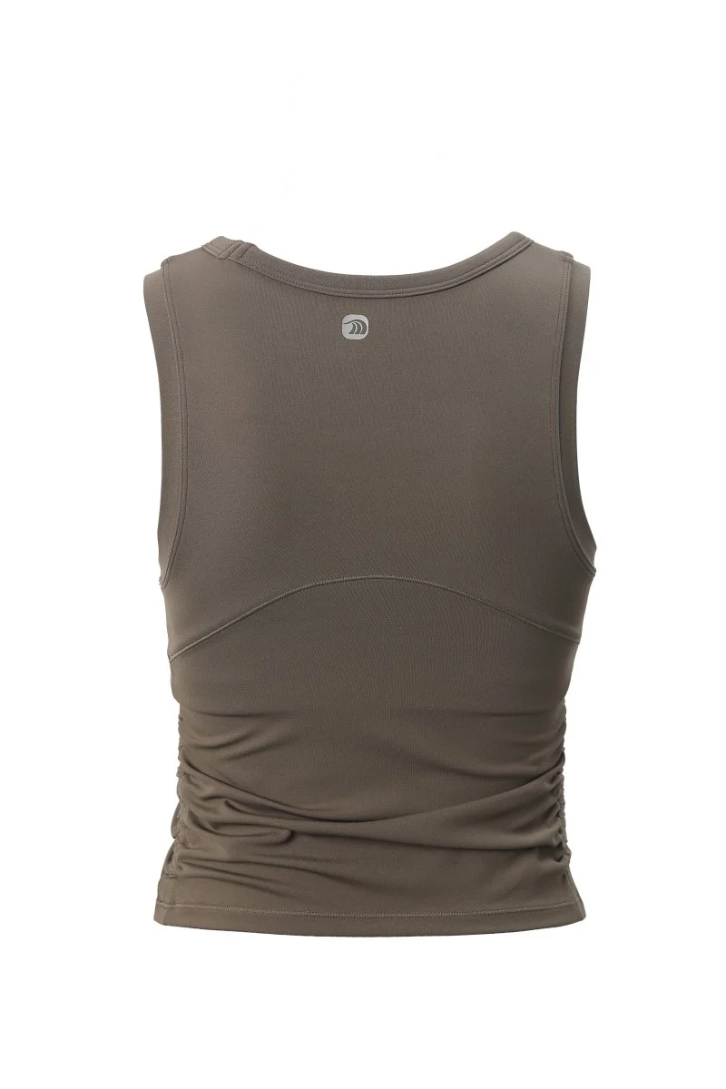 Side Ruched Sports Tank - Imagen 7