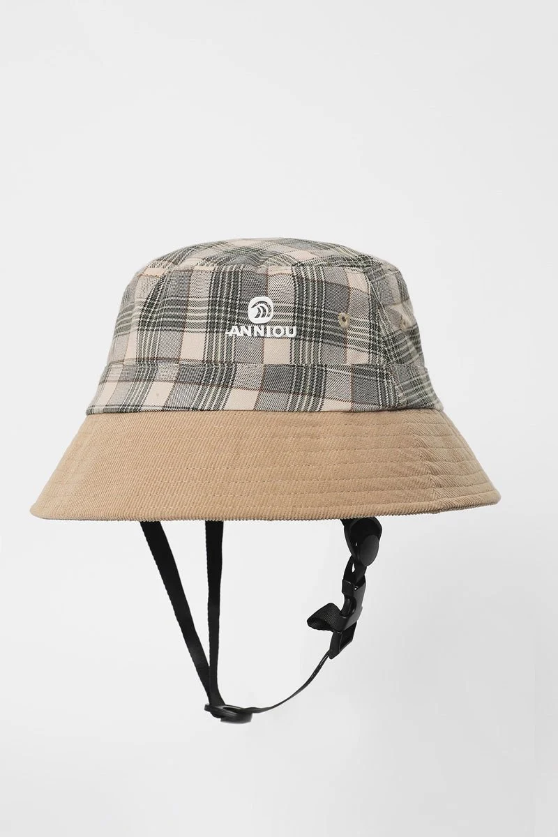 UPF 50+ Plaid Bucket Hat - Imagen 7