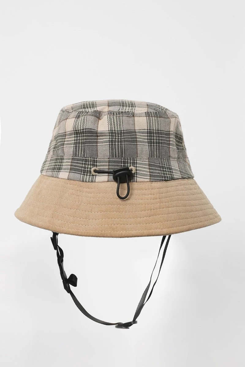UPF 50+ Plaid Bucket Hat - Imagen 8