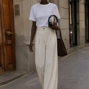 Pantalón Hugo cream