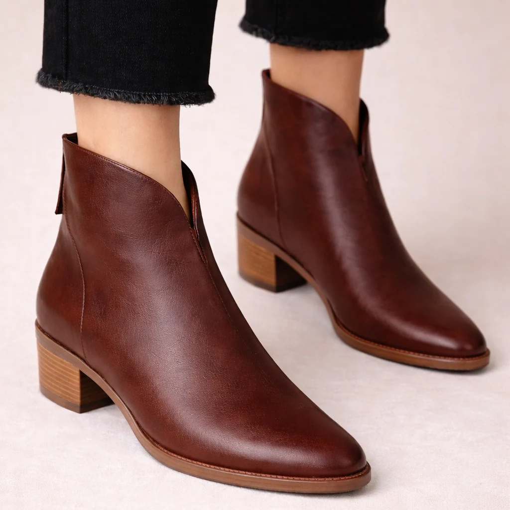 Botines Ortopédicos de Piel Vegana Premium - Viela - Imagen 4
