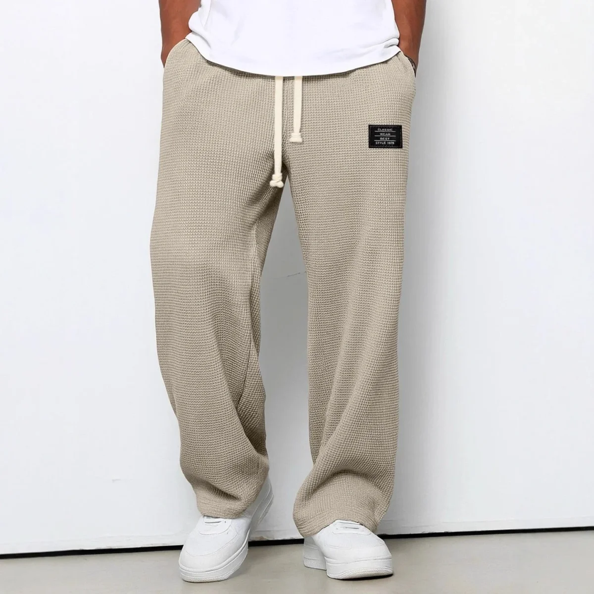 Pantalones Anchos Texturizados - Lorenzo - Imagen 5