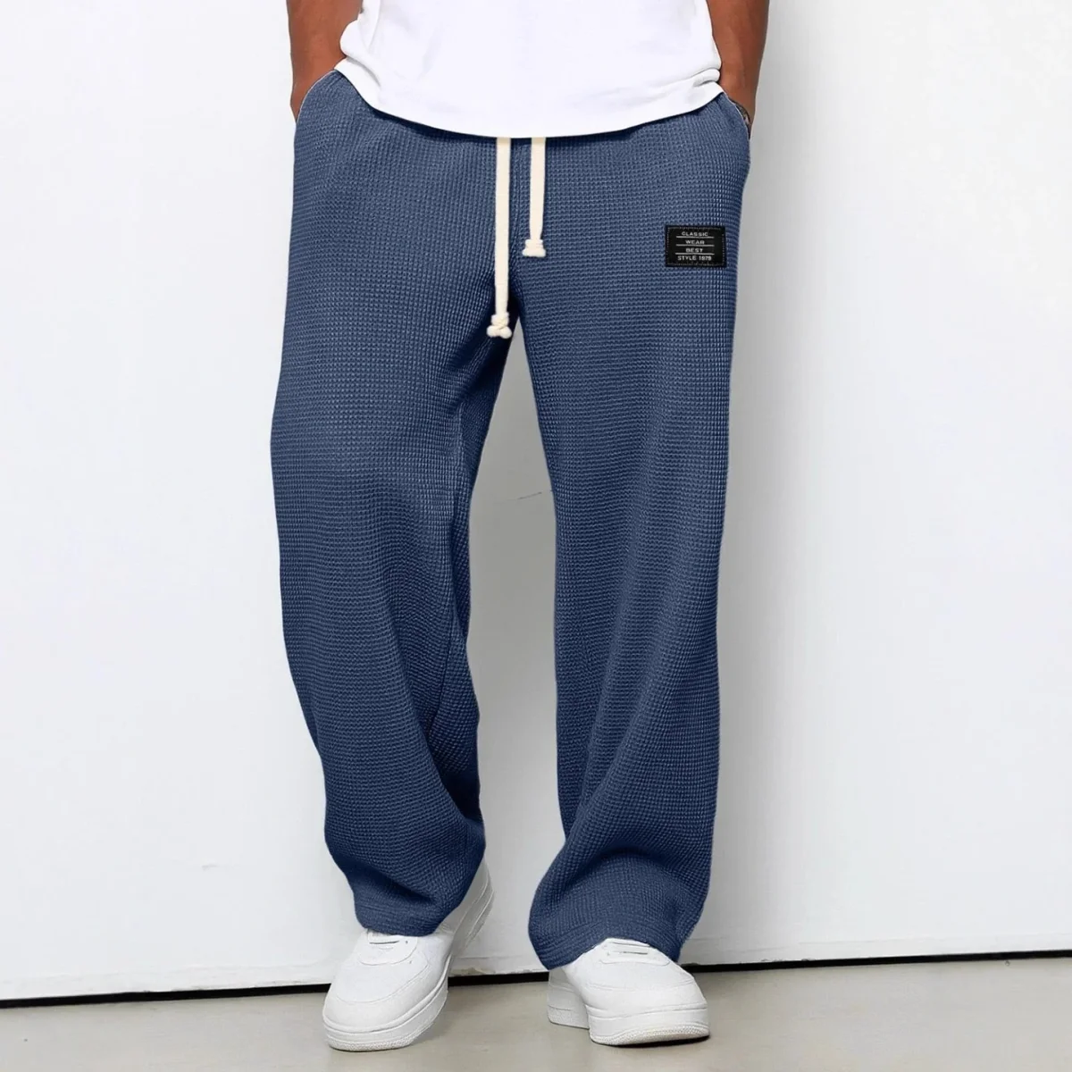 Pantalones Anchos Texturizados - Lorenzo - Imagen 7