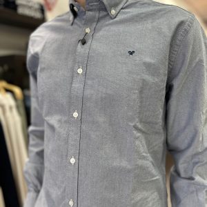 CAMISA SILBON AZUL JASPEADA
