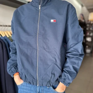 CHAQUETA TOMMY BOMBER CORTAVIENTOS AZUL MARINA