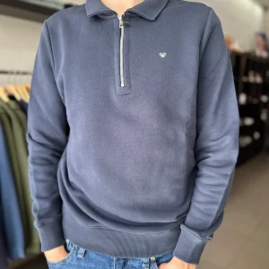 SUDADERA POLO SILBON AZUL MARINA