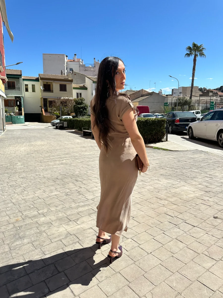 VESTIDO GUESS CON CINTURÓN - Imagen 7