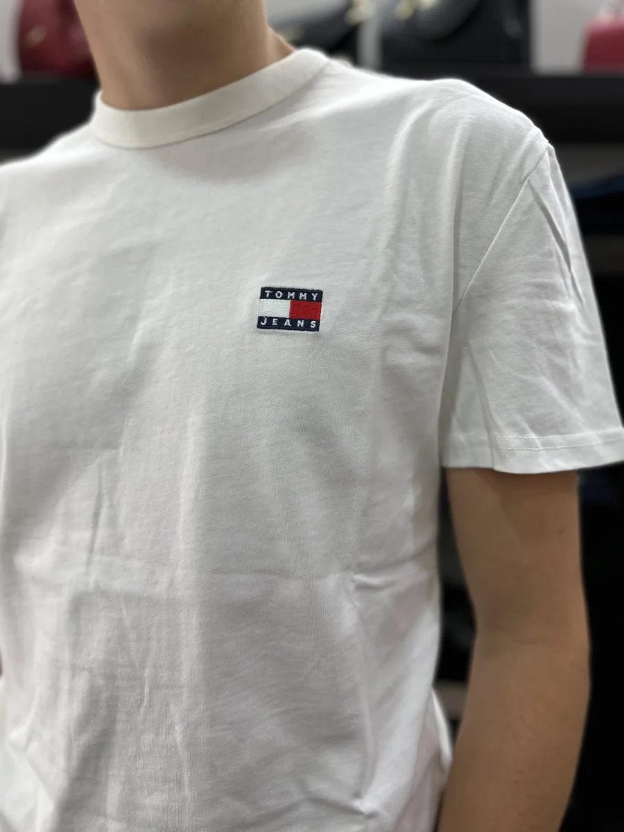 CAMISETA TOMMY BOANCA LOGO BORDADO - Imagen 4