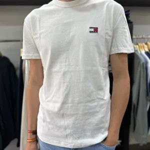 CAMISETA TOMMY BOANCA LOGO BORDADO