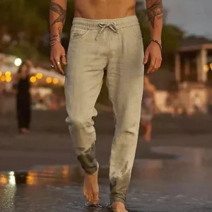 Pantalones de lino Jaxx