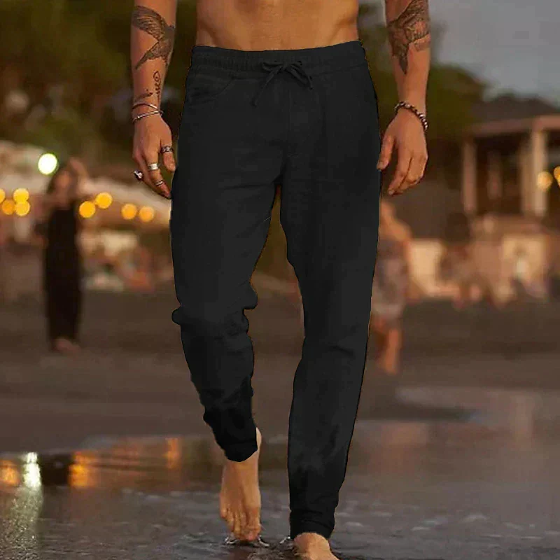 Pantalones de lino Jaxx - Imagen 4