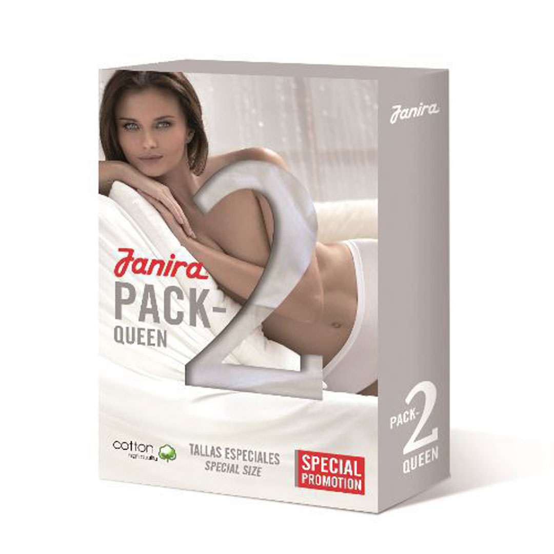 Pack 2 Bragas Milano Queen Esencial de Janira. 1031645 - Imagen 4