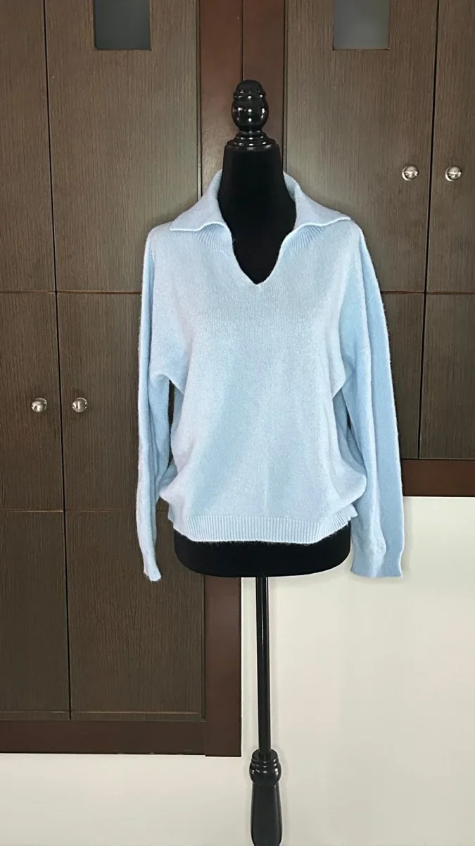 Jersey Nube Cuello Polo - Imagen 5
