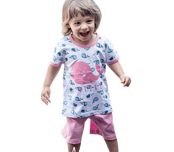 Pijama de Niña Algodón de Kinanit. KN210 - Imagen 2