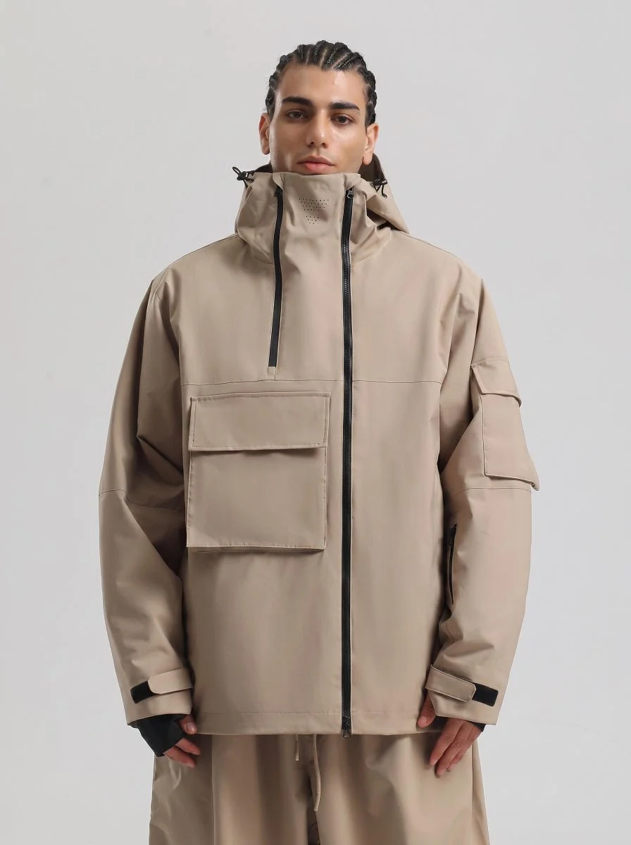 Men's Windproof Ski Jacket - Imagen 6