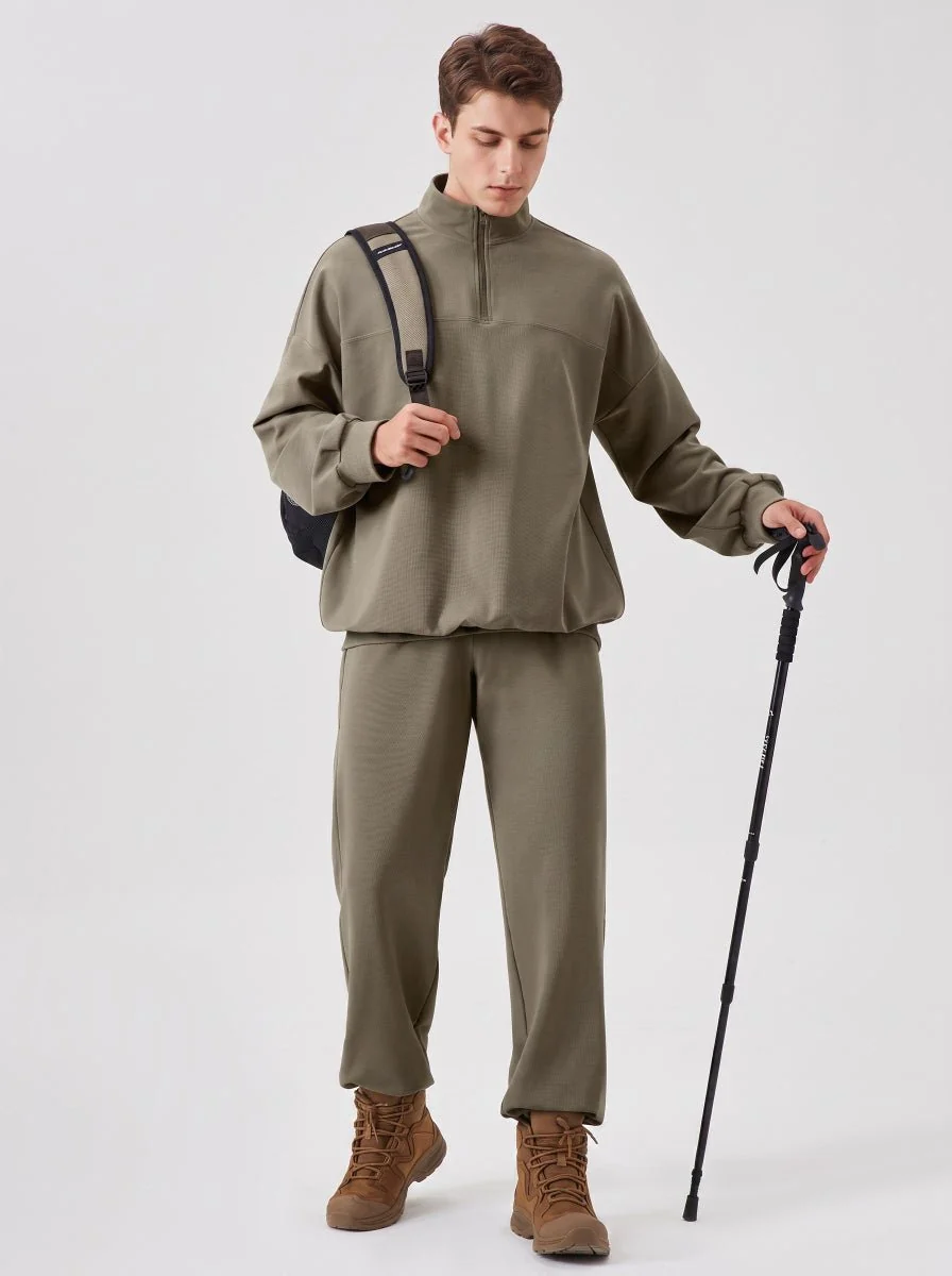 Men's Quarter Zip Sweatshirt - Imagen 3
