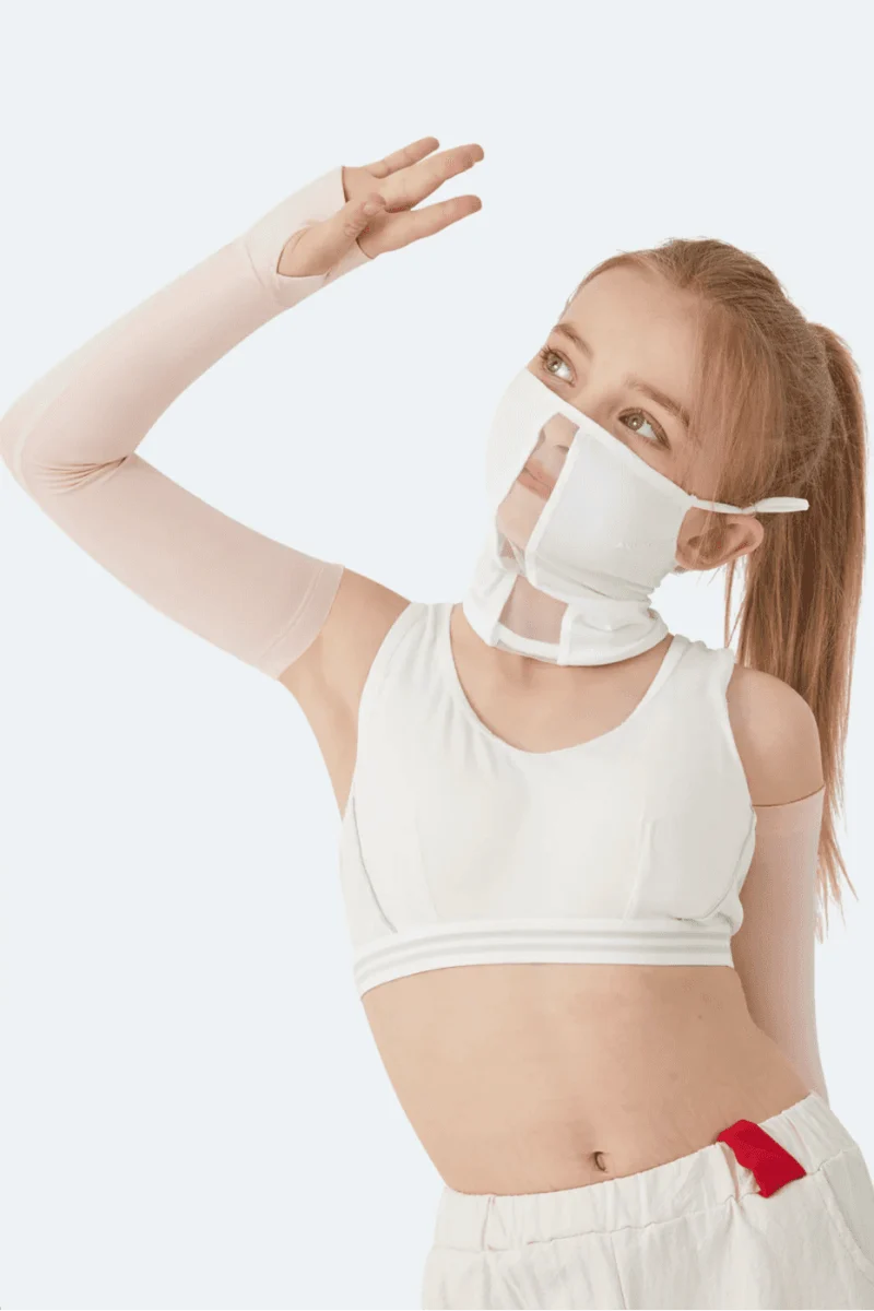 Kids Lycra UV Protection Face Mask - Imagen 4