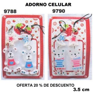 9788 ACCESORIO PARA EL CELU 20% DE DESCUENTO MINIMO 12 UNIDADES