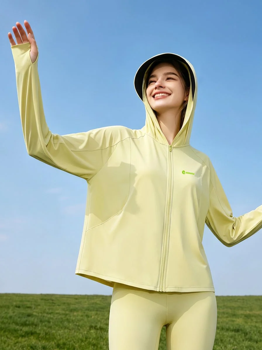 Black Coated Cape UV Protection Jacket