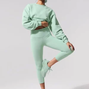 Oversized Crewneck Sweatshirt & Leggings Set