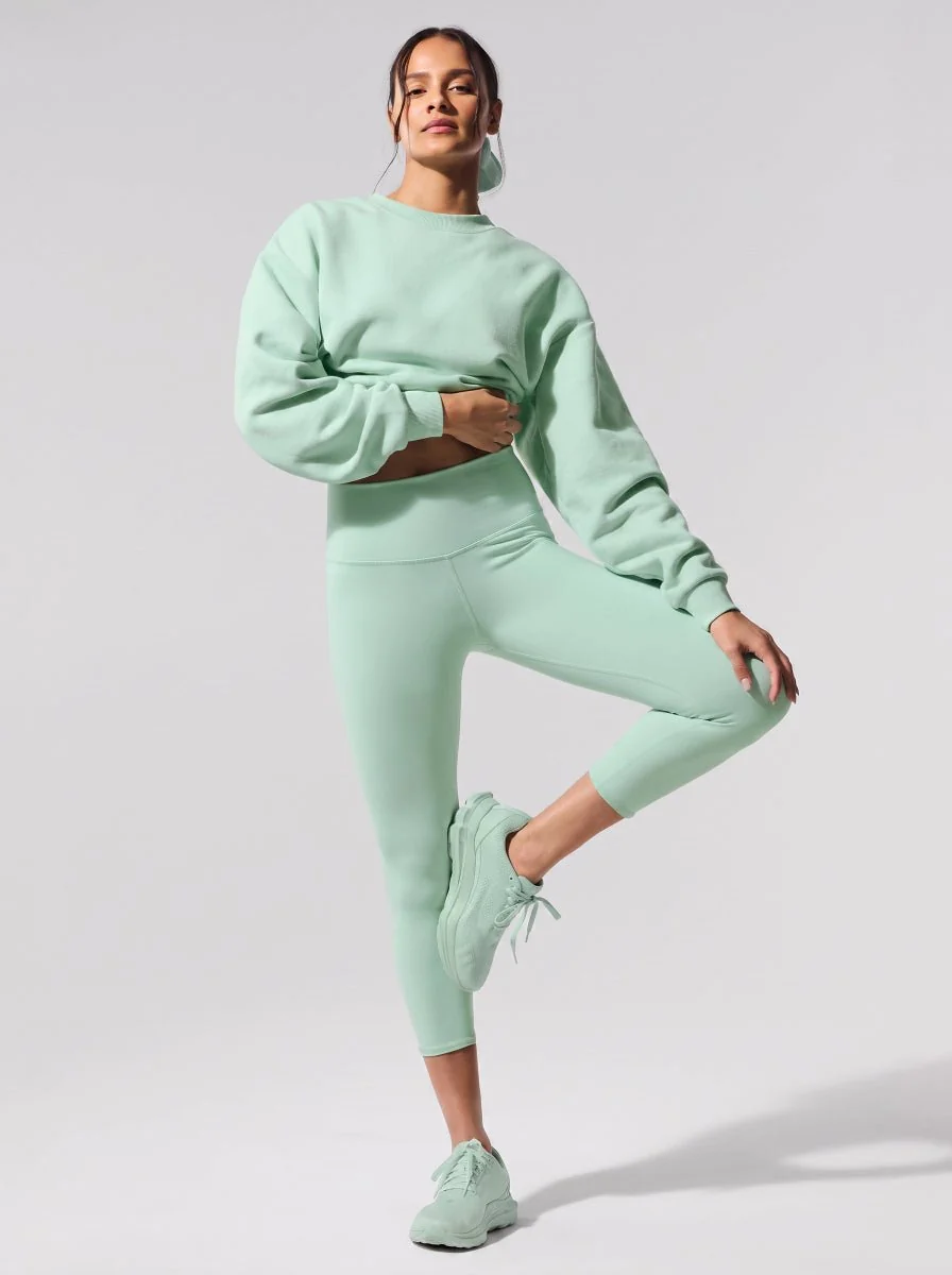 Oversized Crewneck Sweatshirt & Leggings Set