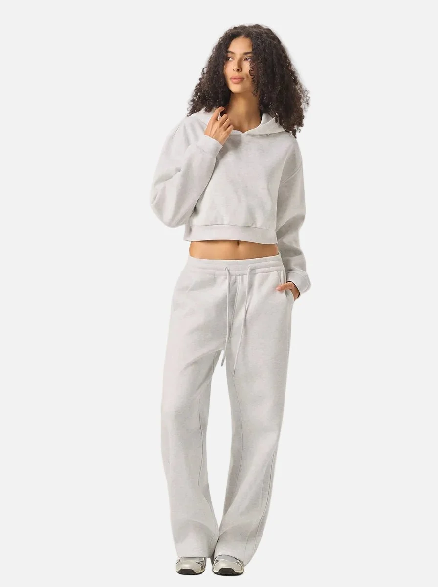 Cropped Boxy Heavyweight Hoodie - Imagen 9