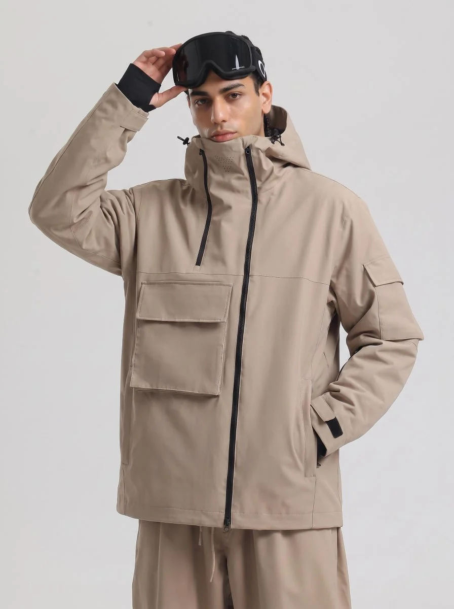 Men's Windproof Ski Jacket - Imagen 2