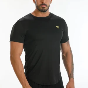 Camiseta elástica ARES (negro)