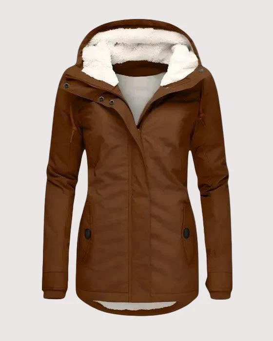 Abrigo impermeable con capucha – Giulia - Imagen 5