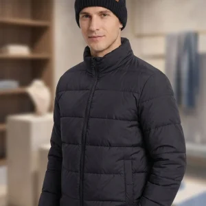 Men Cable Knit Beanie Hat