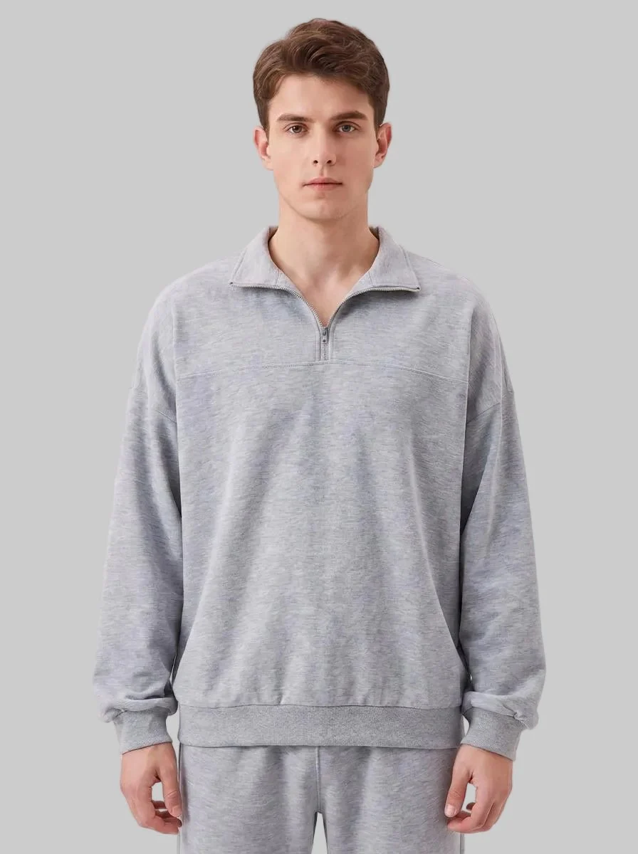 Men's Quarter Zip Sweatshirt - Imagen 9