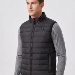 Men's Black Classic Heated Gilet