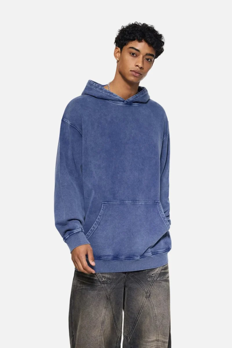 Heavyweight Wax-Dyed Vintage Hoodie - Imagen 6