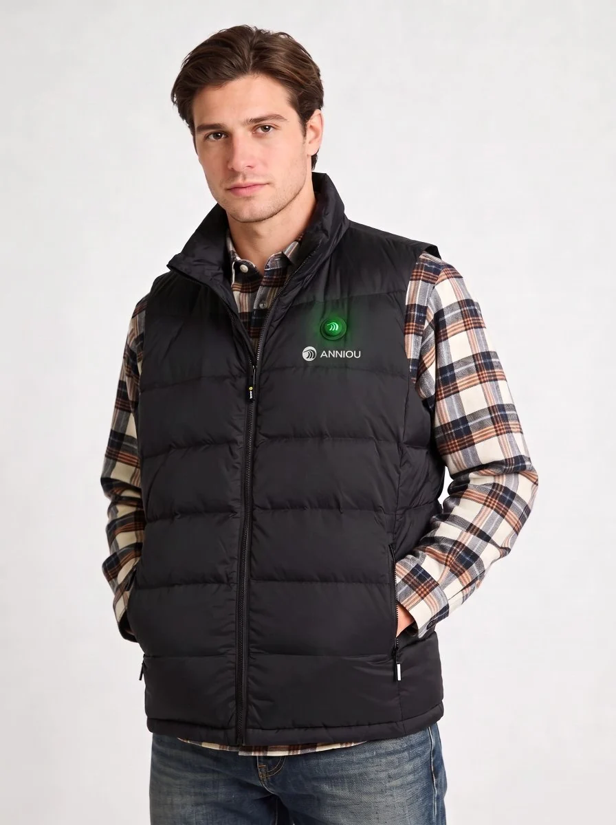 Men's Classic Duck Down Heated Gilet