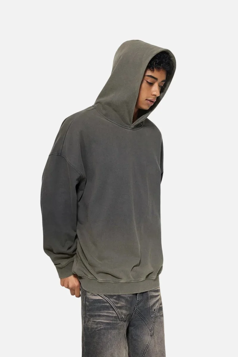Vintage Washed Gradient Hoodie - Imagen 7