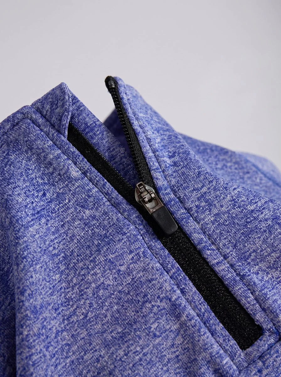 Men's Seamless Quarter Zip Sweatshirt - Imagen 9